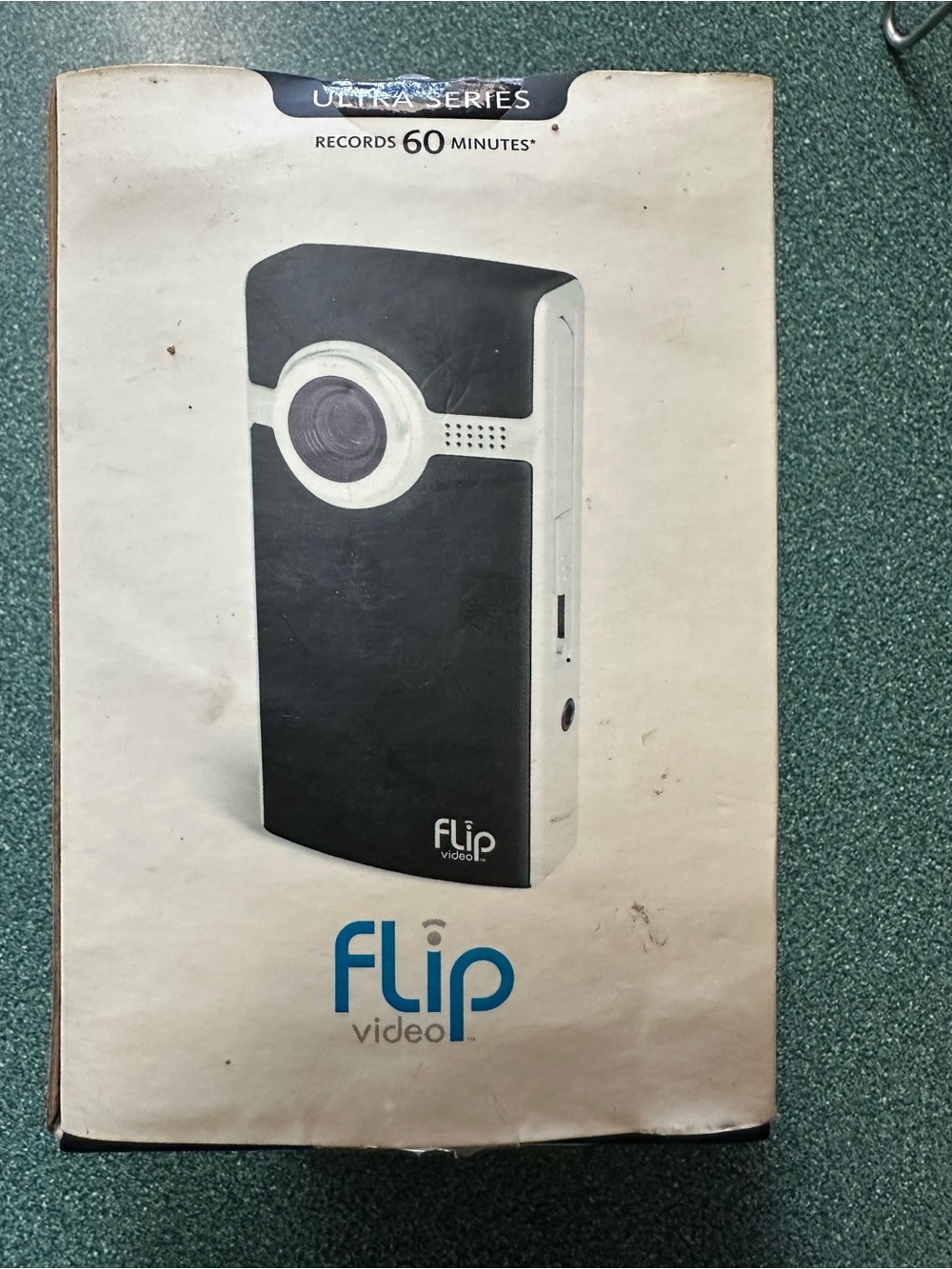 Flip Video Ultra Camcorder | Vintage Tech | Original Box | As-Is